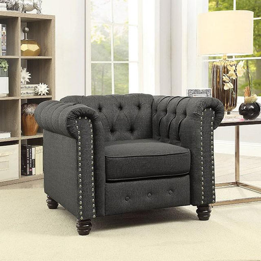 Winifred Gray Chair - California Furniture (Coachella, CA)