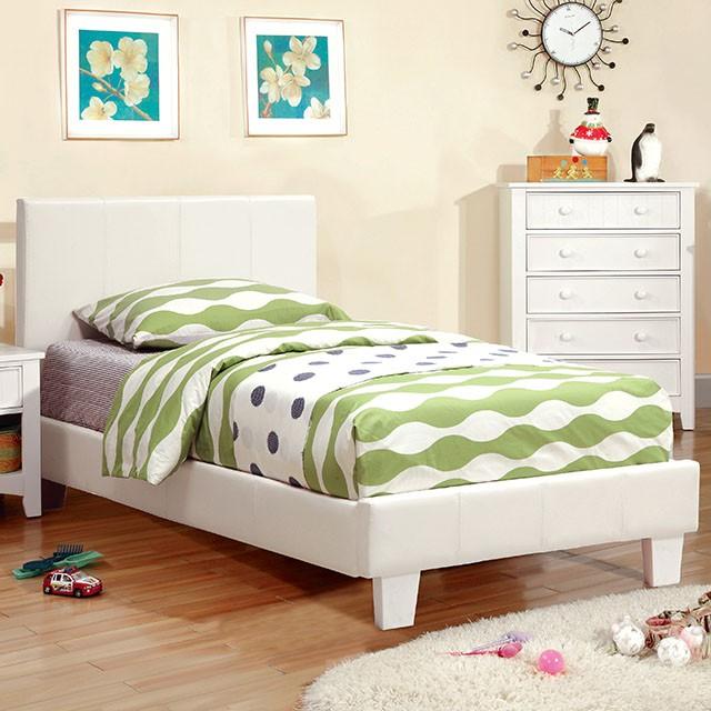 Winn Park Cal.King, E.King, Twin, & Full Bed Chrome, Gray, Brown, & Chrome - California Furniture (Coachella, CA)