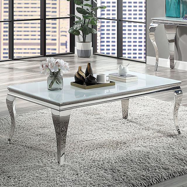 WETZIKON Coffee Table, White - California Furniture (Coachella, CA)
