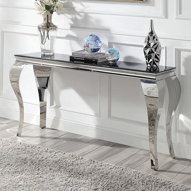 WETZIKON Sofa Table, Black - California Furniture (Coachella, CA)