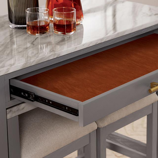 WHITEHALL Counter Ht. Table - California Furniture (Coachella, CA)