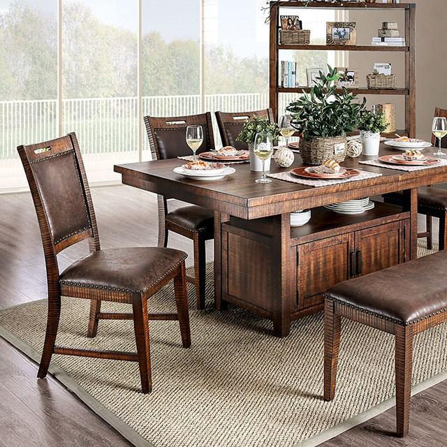 Wichita Light Walnut Dining Table - California Furniture (Coachella, CA)