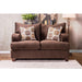 WESSINGTON Chocolate Love Seat - California Furniture (Coachella, CA)