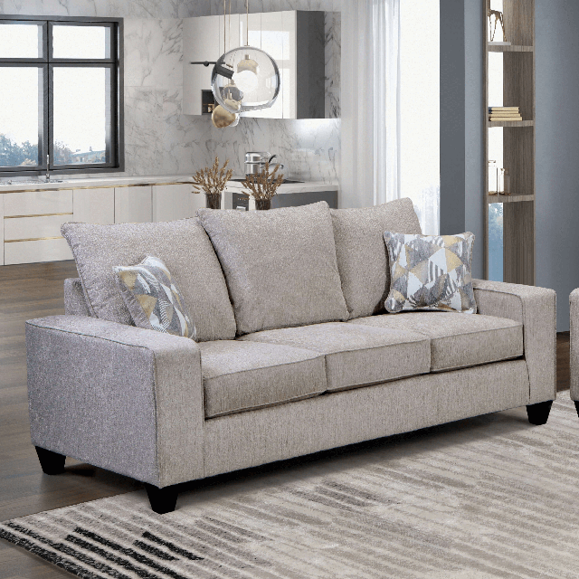 WEST ACTION Sofa, Beige - California Furniture (Coachella, CA)