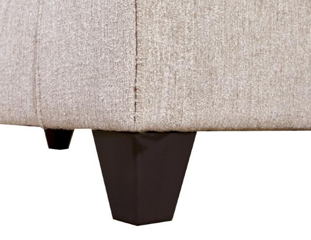 WEST ACTION Loveseat, Beige - California Furniture (Coachella, CA)