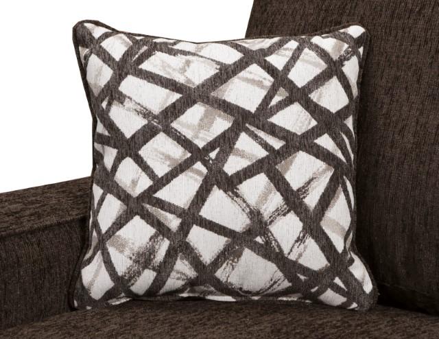 WEST ACTION Loveseat, Chocolate - California Furniture (Coachella, CA)
