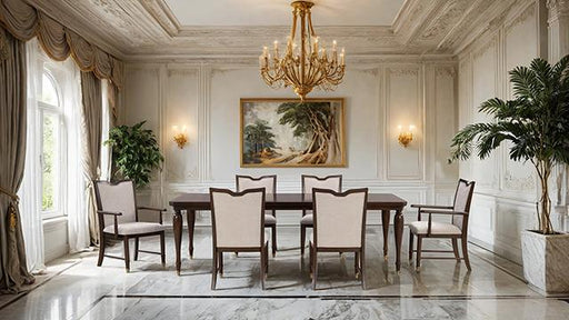 Westerham Dining Table w/ 18" Leaf - California Furniture (Coachella, CA)