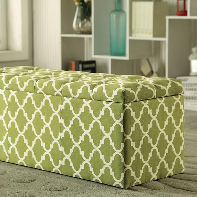 Zaira Storage Ottoman - California Furniture (Coachella, CA)