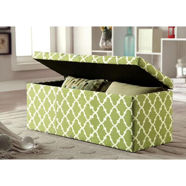Zaira Storage Ottoman - California Furniture (Coachella, CA)