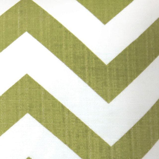 ZOE 18" X 18" Pillow, Green Chevron (2/CTN) - California Furniture (Coachella, CA)