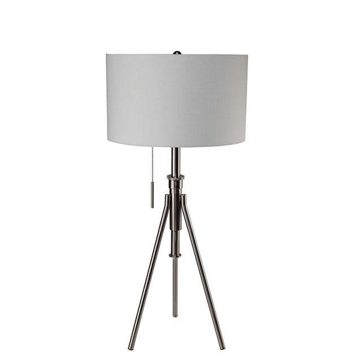 Zaya Brushed Steel Table Lamp - California Furniture (Coachella, CA)