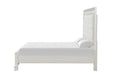 Stella Mia E.King & Queen Bed White & White - California Furniture (Coachella, CA)