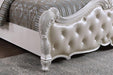 Ventresca 4 & 5 Piece Queen Bedroom Set White & Chrome - California Furniture (Coachella, CA)