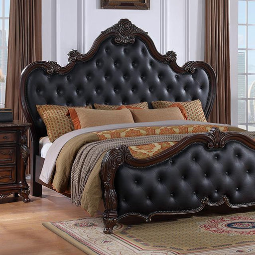 Ventresca 4 & 5 Piece Queen Bedroom Set White & Chrome - California Furniture (Coachella, CA)