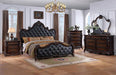 Ventresca 4 & 5 Piece Queen Bedroom Set White & Chrome - California Furniture (Coachella, CA)