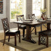 PAULINA Rustic Walnut Dining Table - California Furniture (Coachella, CA)