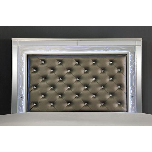 MANAR Cal.King, E.King, & Queen Bed - California Furniture (Coachella, CA)