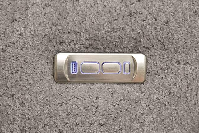 MORCOTE Power Sofa, Light Gray - California Furniture (Coachella, CA)