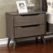 Lennart Gray Night Stand - California Furniture (Coachella, CA)