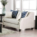 Nefyn Ivory Love Seat - California Furniture (Coachella, CA)