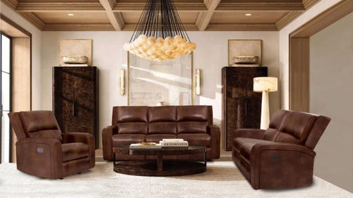 SOTERIOS Power Sofa, Medium Brown - California Furniture (Coachella, CA)