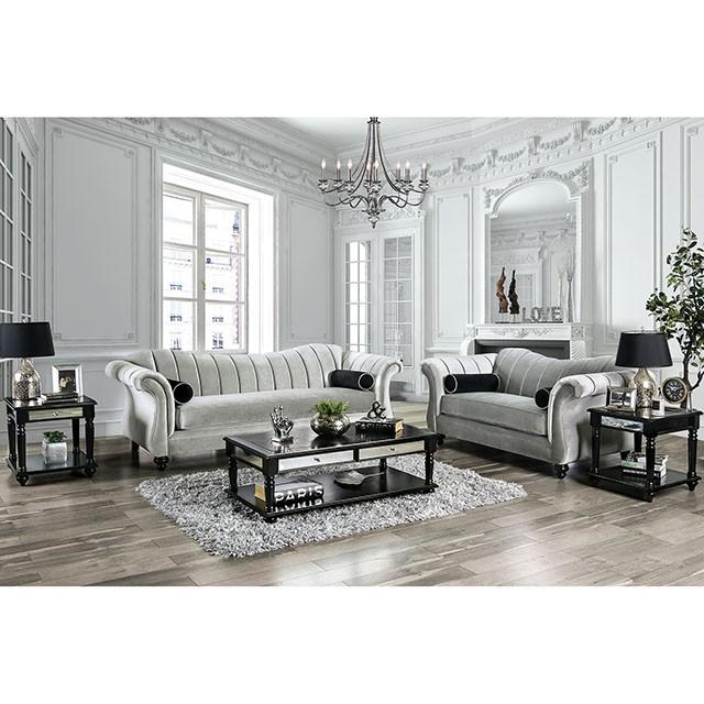 Marvin Pewter Sofa - California Furniture (Coachella, CA)
