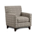 PARKER Gray/Pattern Chair, Crystal Pattern - California Furniture (Coachella, CA)