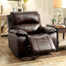 Ruth Brown Recliner - California Furniture (Coachella, CA)