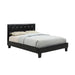 Velen Black Cal.King, E.King, Full, & Twin Bed Black & White - California Furniture (Coachella, CA)