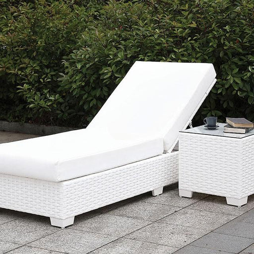 Somani Adjustable Chairse + End Table - California Furniture (Coachella, CA)