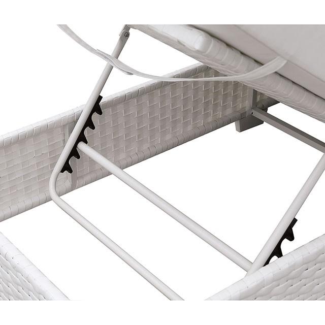 Somani Adjustable Chairse + End Table - California Furniture (Coachella, CA)