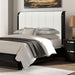Osterley Queen & E.King Bed Grey & Black - California Furniture (Coachella, CA)
