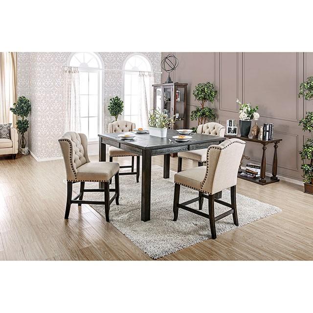 SANIA Counter Ht. Wingback Chair (2/CTN) - California Furniture (Coachella, CA)