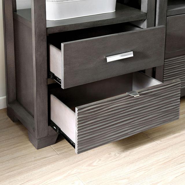 Tienen Gray Pier Cabinet - California Furniture (Coachella, CA)