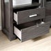 Tienen Gray Pier Cabinet - California Furniture (Coachella, CA)