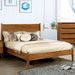 LENNART I Gray & Oak Full Twin Bed - California Furniture (Coachella, CA)