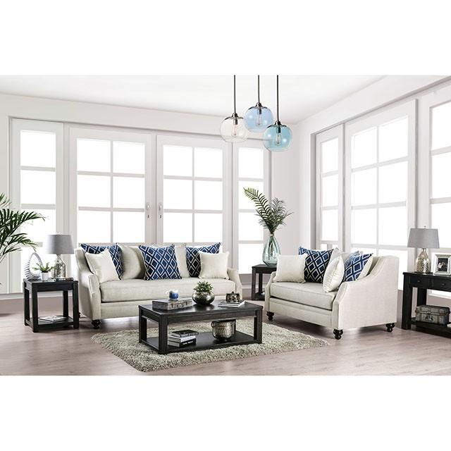 Nefyn Ivory Sofa - California Furniture (Coachella, CA)