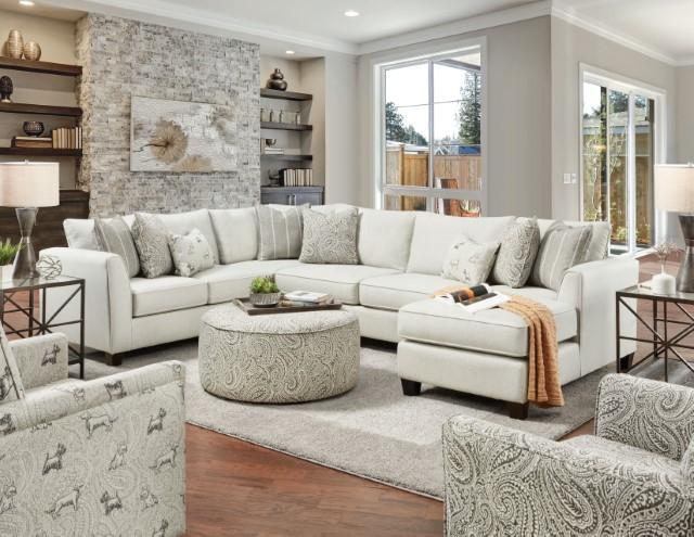 POCKLINGTON Accent Chair, Paisley - California Furniture (Coachella, CA)