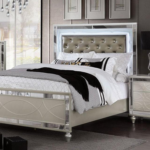 MANAR Cal.King, E.King, & Queen Bed - California Furniture (Coachella, CA)