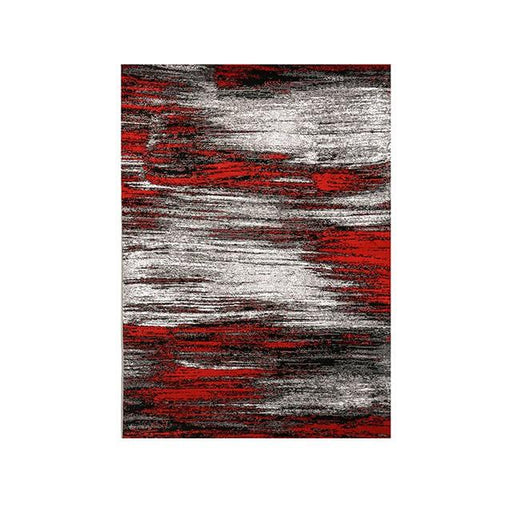 Sivas Gray/Red 8' X 10' Area Rug - California Furniture (Coachella, CA)