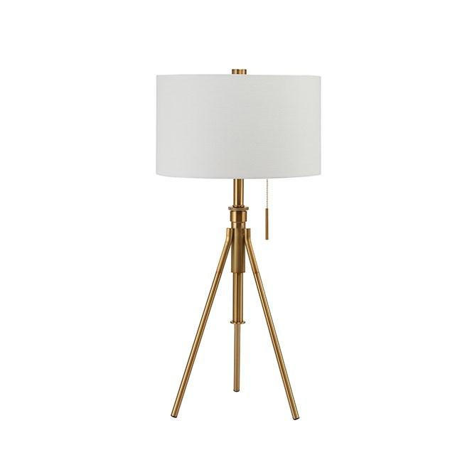 Zaya Stained Gold Table Lamp - California Furniture (Coachella, CA)