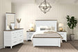 Bed Pinetop Blue & White - California Furniture (Coachella, CA)