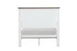 Bed Pinetop Blue & White - California Furniture (Coachella, CA)