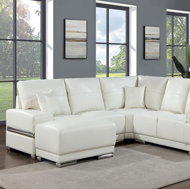 ALTHEA Sectional, White - California Furniture (Coachella, CA)