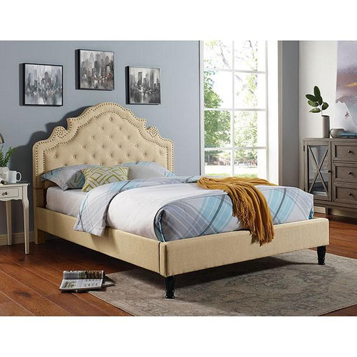 Aubree Cal.King & E.King Bed - California Furniture (Coachella, CA)