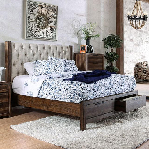 Hutchinson E.King & Cal.King Bed - California Furniture (Coachella, CA)
