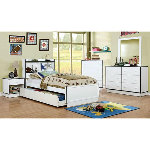 Bobbi Night Stand Blue - California Furniture (Coachella, CA)