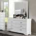 Louis Philippe Dresser White - California Furniture (Coachella, CA)