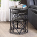Madyson 3 Pc. Nesting Table Black - California Furniture (Coachella, CA)