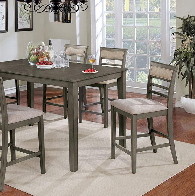 Fafnir 5 & 7 Piece Counter Ht Table Set - California Furniture (Coachella, CA)